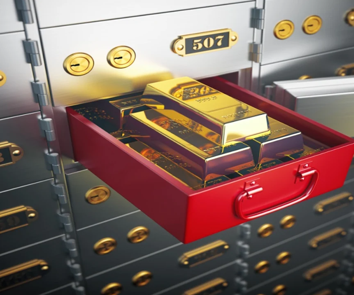 safety box new arrival gold